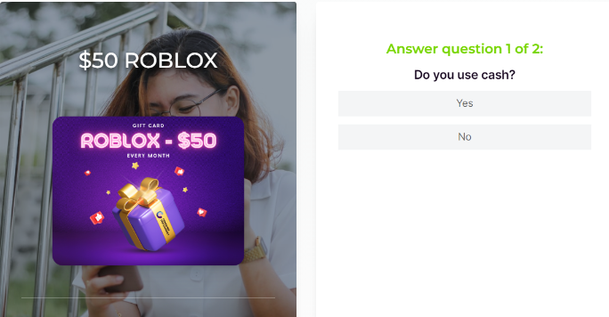 Roblox gift card