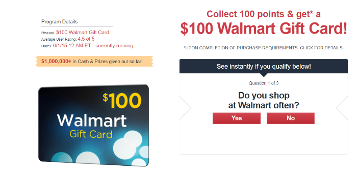 Walmart gift card codes