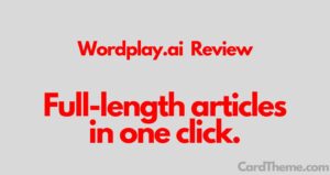 Wordplay Full-length articles in one click
