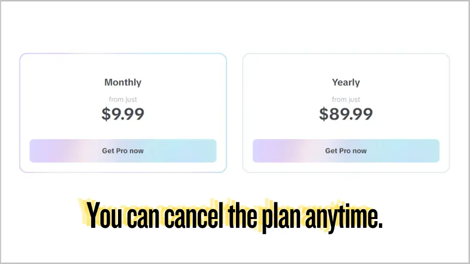 CapCut Pro Price Plan